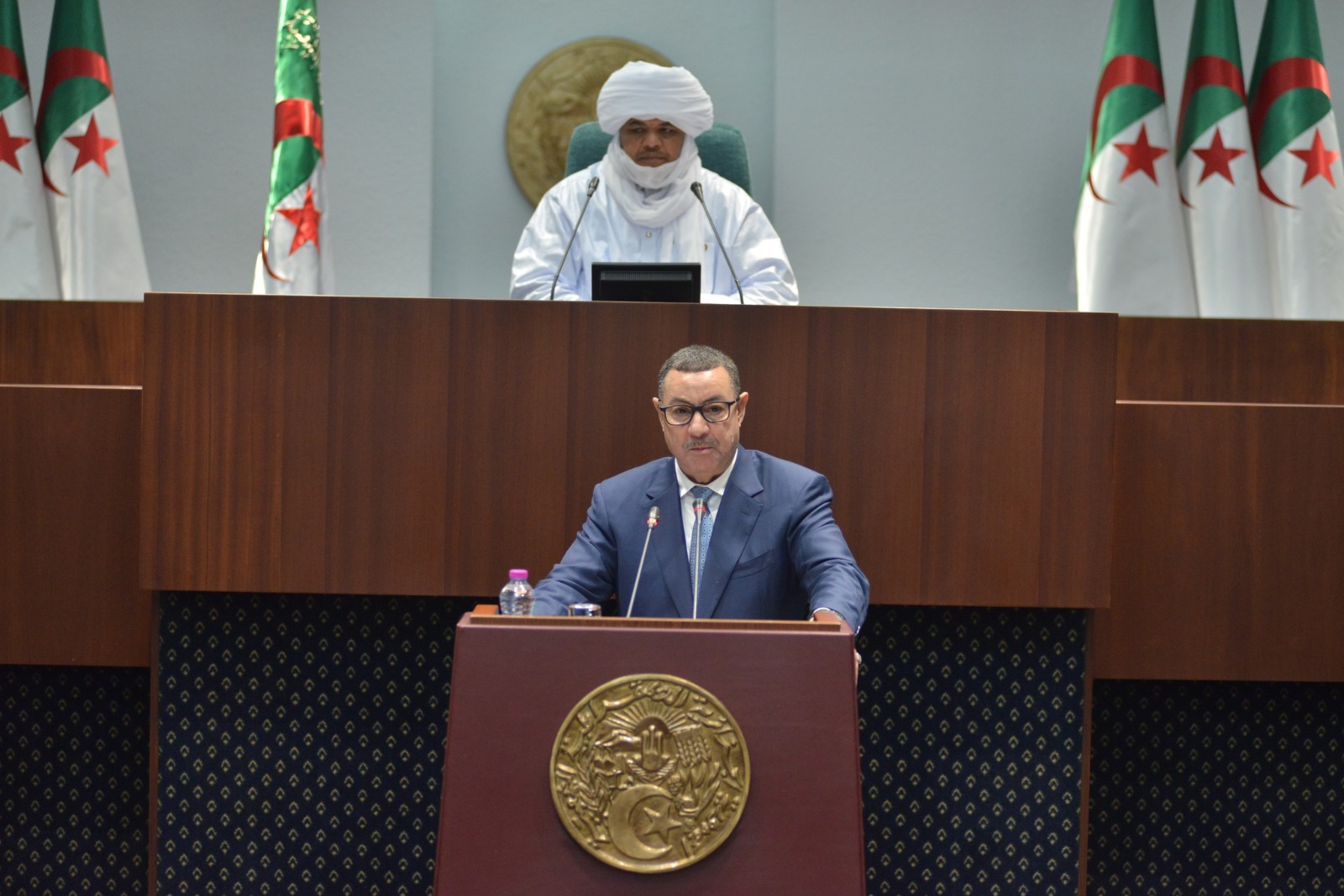 سعيود: “تعليمات صارمة من رئيس الجمهورية بالتصدي لكل ما يمس أمن المواطن ويعكر سكينته”