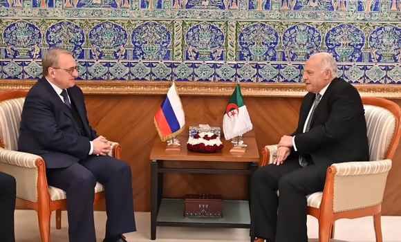 عطاف يستقبل الممثل الخاص لرئيس روسيا الاتحادية لشؤون الشرق الأوسط وإفريقيا ونائب وزير الشؤون الخارجية الروسي