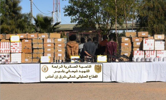 توقيف 6 مهربين وحجز كمية من الأسلحة بإن أمناس
