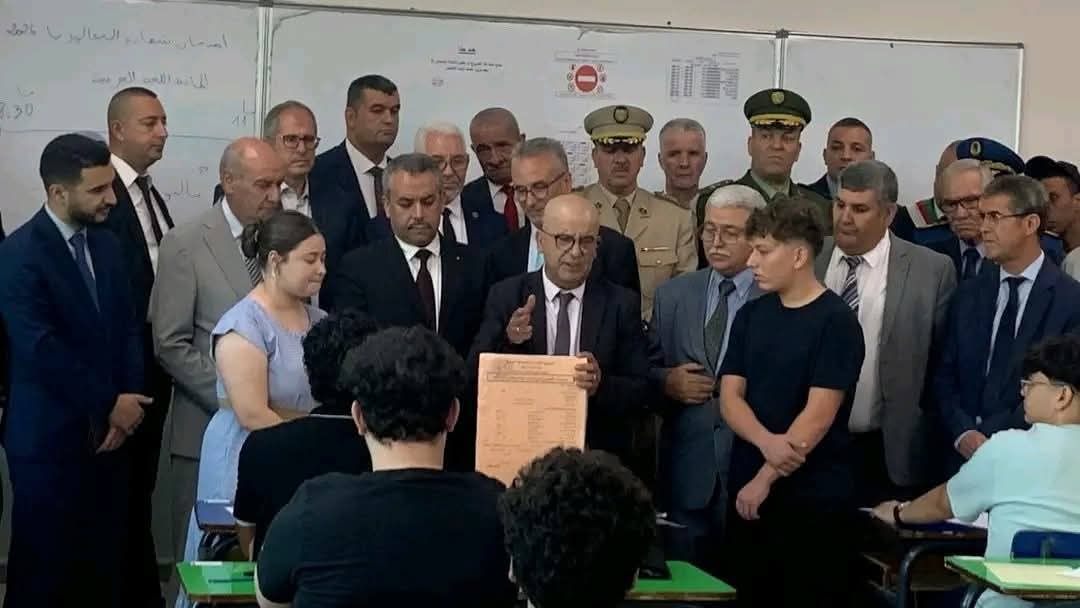 تيزي وزو..وزير التربية يُعطي إشارة انطلاق امتحان شهادة البكالوريا