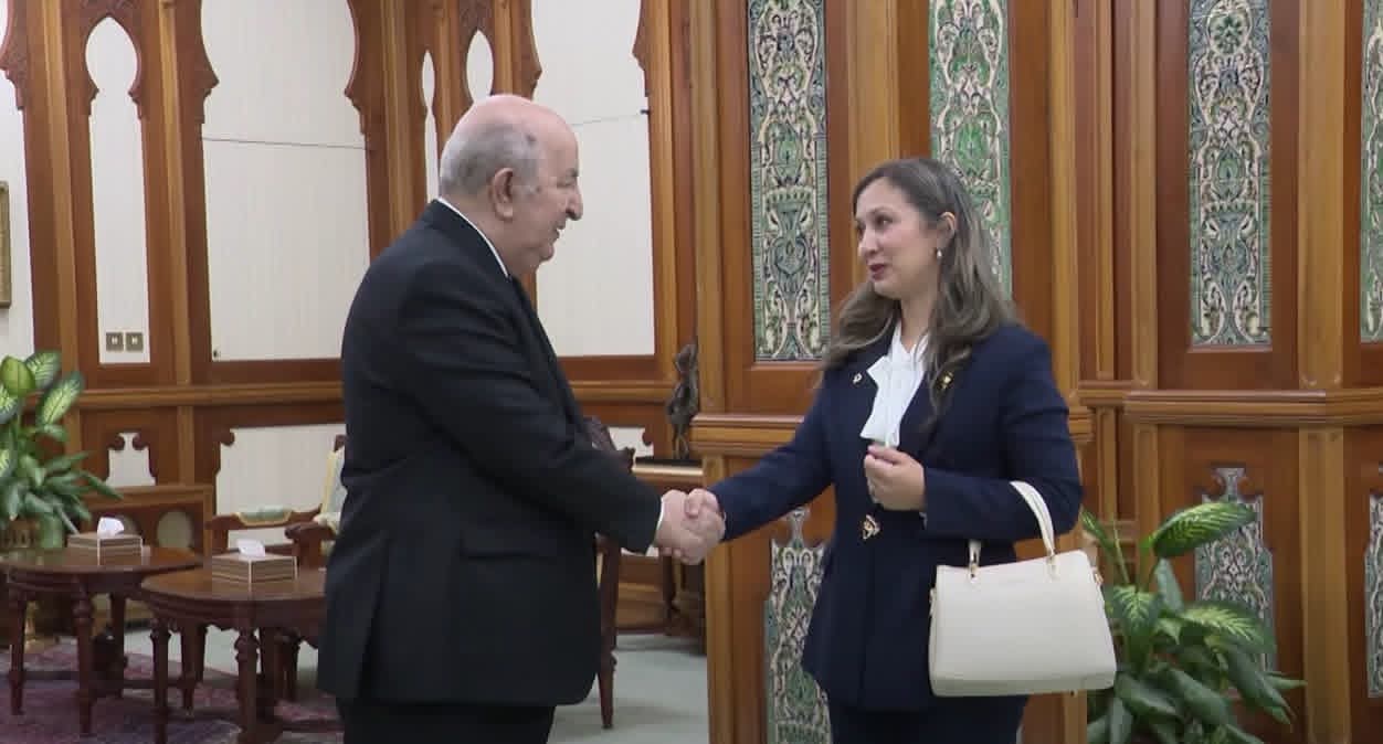 رئيس الجمهورية يستقبل رئيسة المجلس الشعبي الوطني خليدة بوفدش