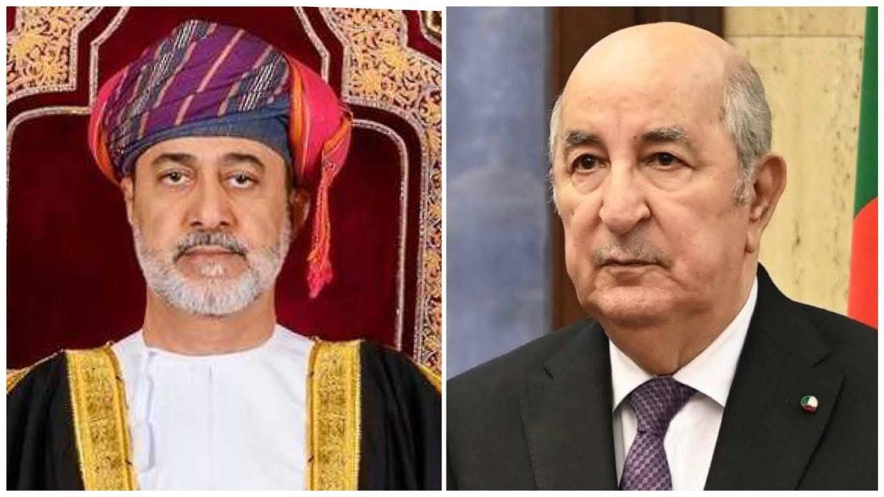 رئيس الجمهورية يتلقى تهاني سلطان عُمان بمناسبة عيد الأضحى
