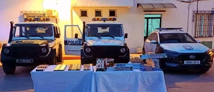 حجز كميات معتبرة من المفرقعات و الألعاب النارية بتيزي وزو 