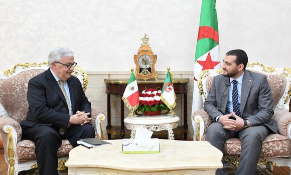 المجلس الشعبي الوطني: رئيس المجموعة البرلمانية الصداقة الجزائر-المكسيك يستقبل سفير المكسيك