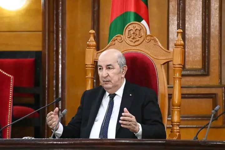 الجزائر المترشح الحر لرئاسيات 7 سبتمبر 2024 عبد المجيد تبون