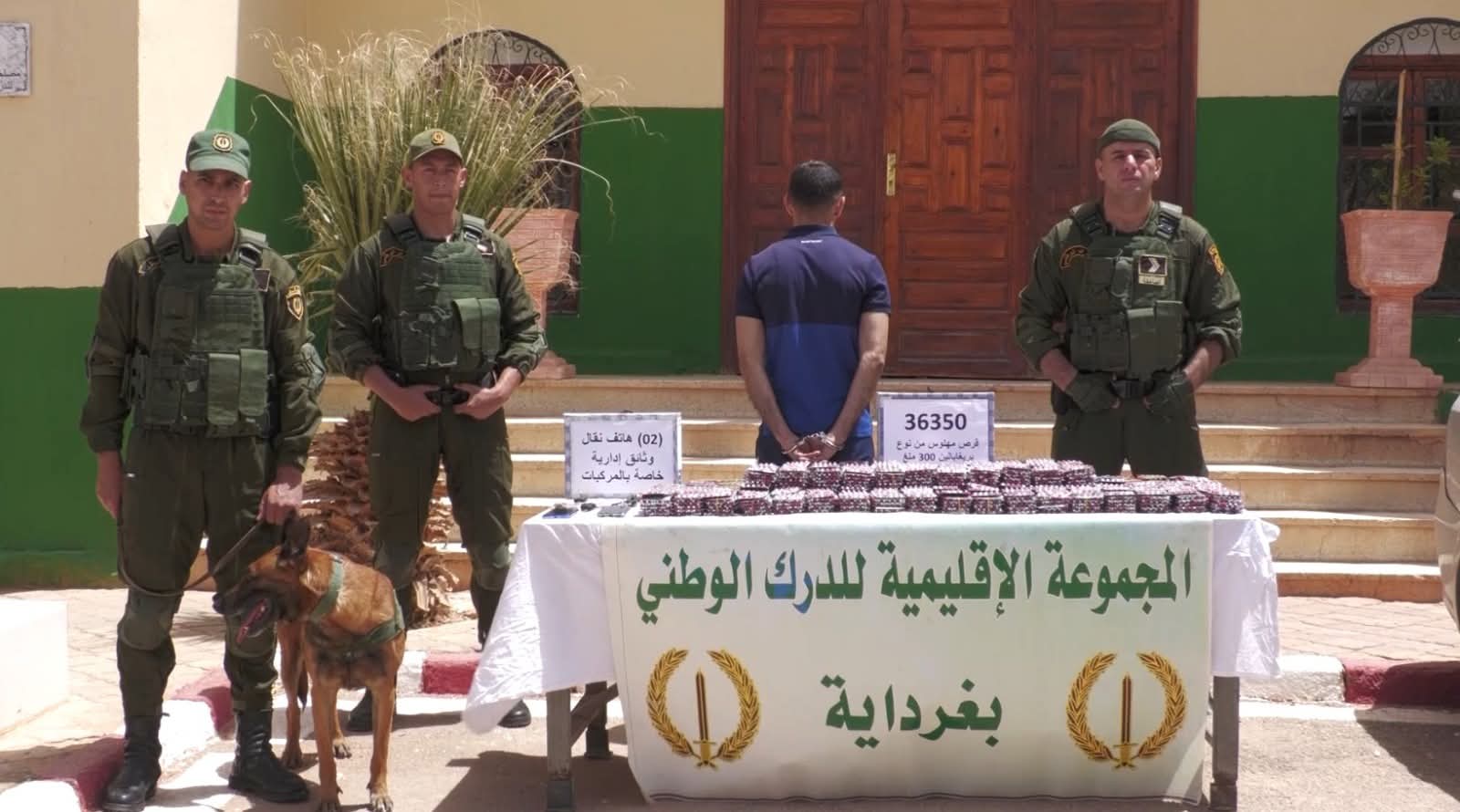 غرداية: حجز أزيد من 36 ألف قرص مهلوس على متن سيارة إسعاف
