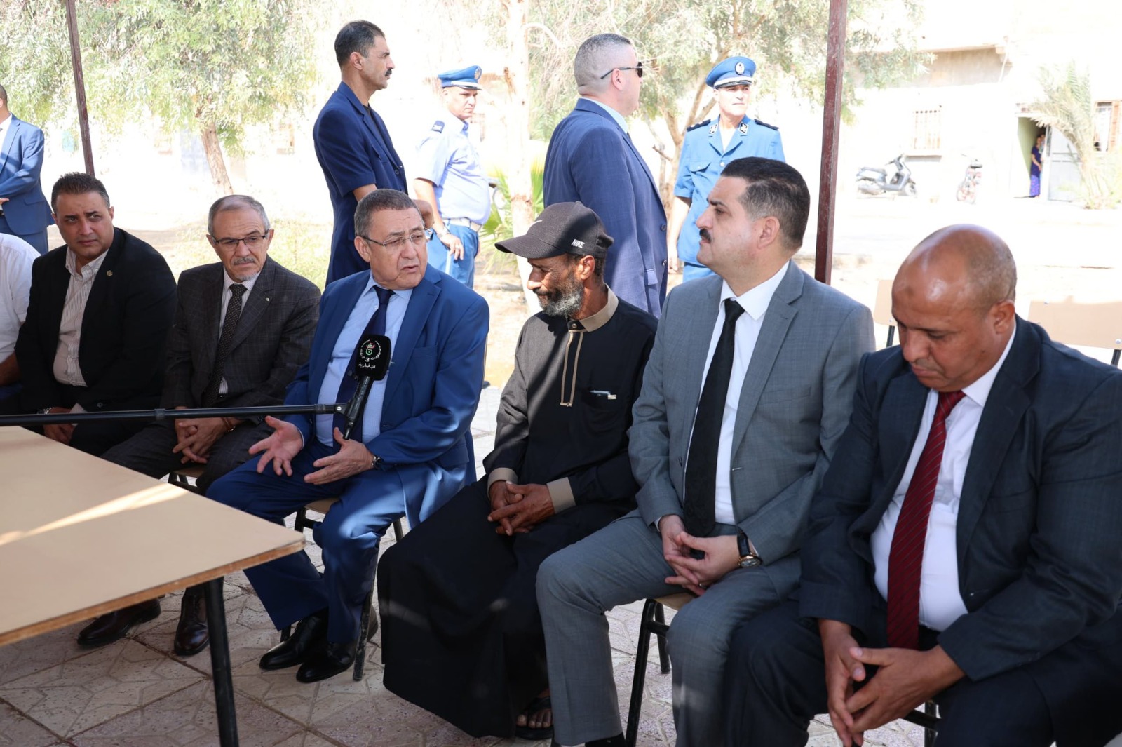 وزير الداخلية يتنقل إلى بسكرة، أولاد جلال، بريكة وخنشلة لتقديم واجب العزاء إلى عائلات الضحايا