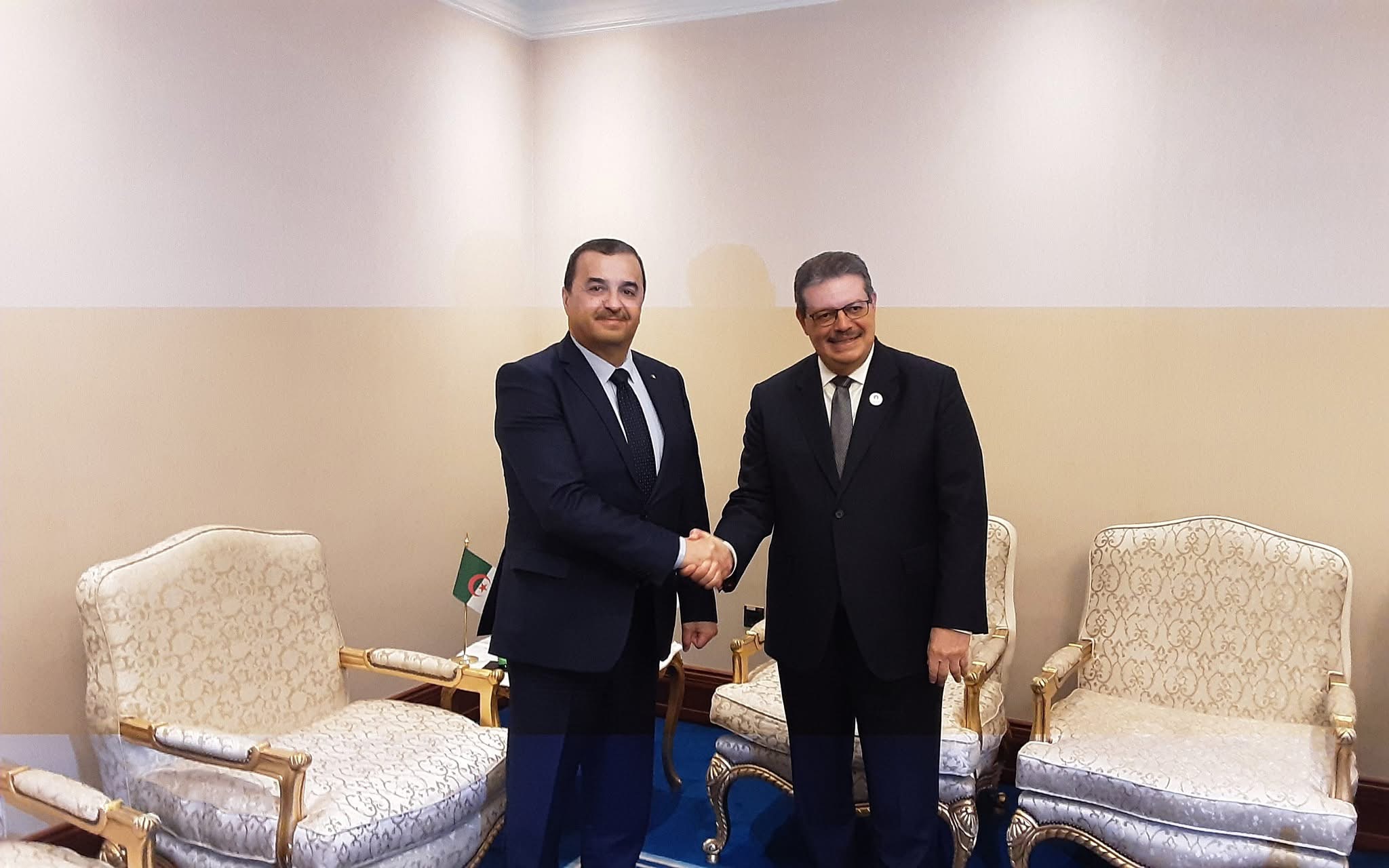 عرقاب يتحادث في الدوحة مع الأمين العام لمنتدى الدول المصدرة للغاز