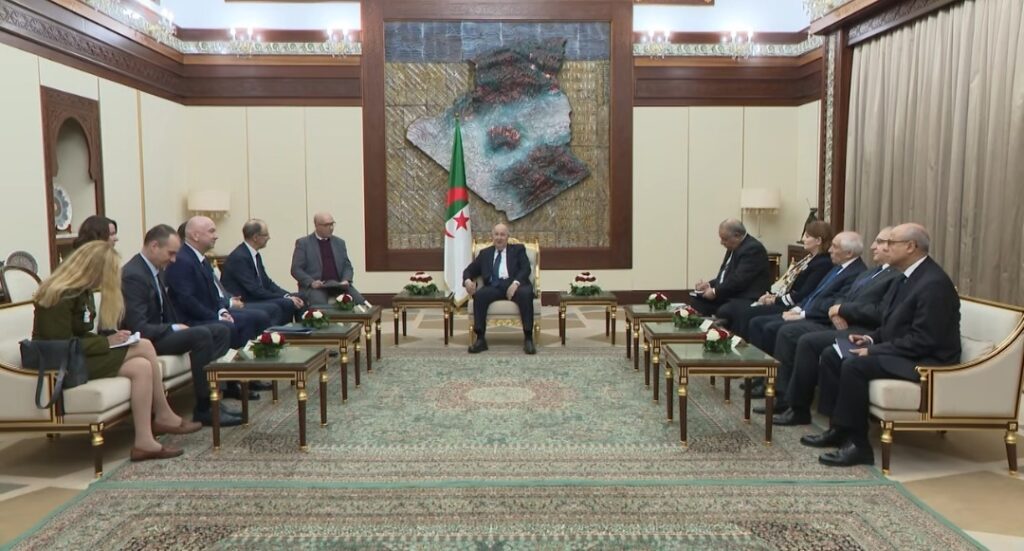 رئيس الجمهورية يستقبل رئيس وزراء صربيا
