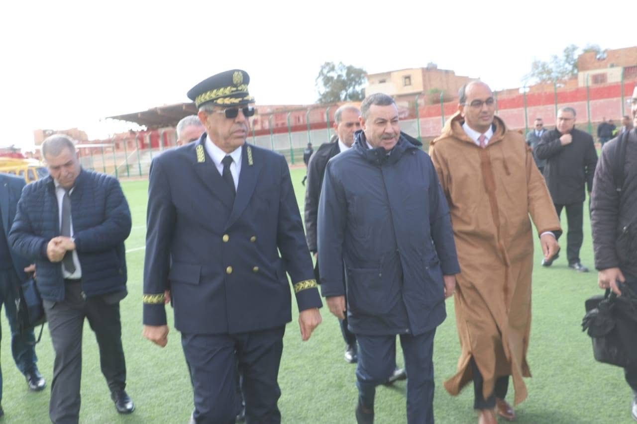 سعيود يحل بسيدي عيسى لتقييم آثار التقلبات الجوية الأخيرة