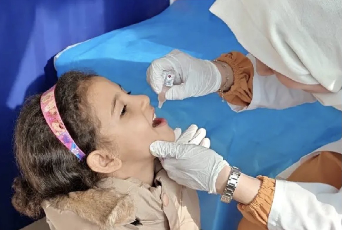 انطلاق المرحلة الثانية للتلقيح ضد شلل الأطفال