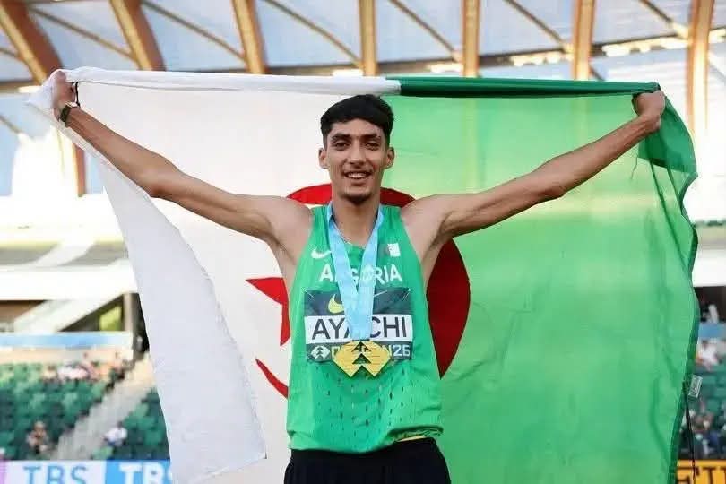 ألعاب القوى..الجزائري يونس عياشي بطلا للعالم في القفز العالي “U20”