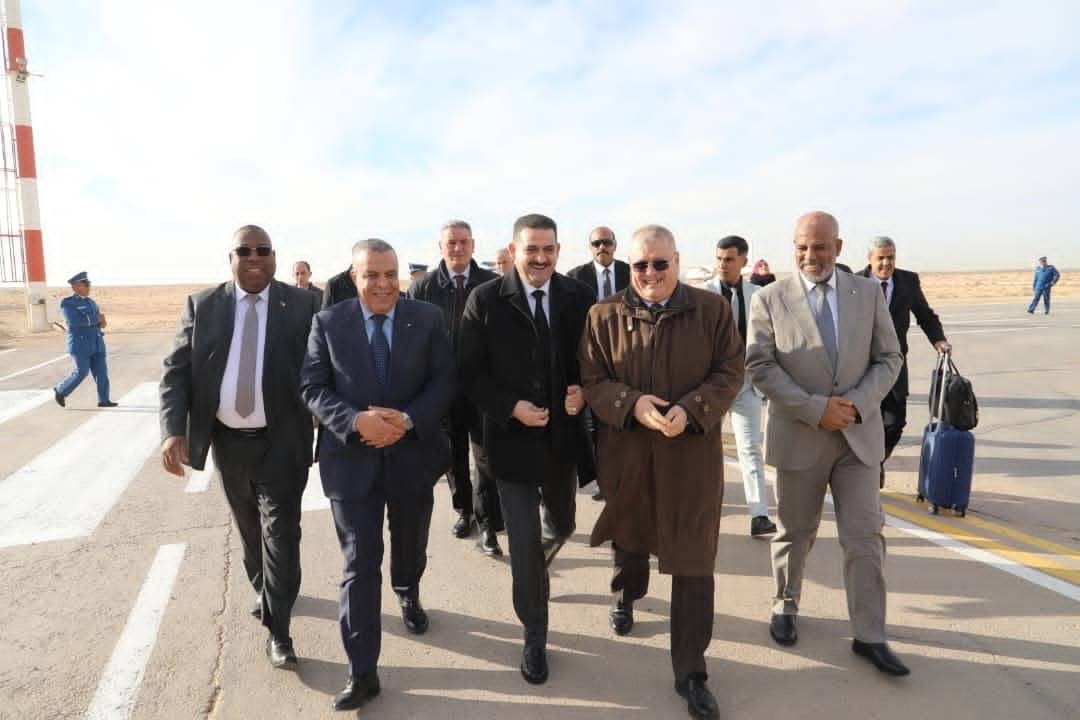 وصول وزير الري لولاية المغير في زيارة عمل وتفقد