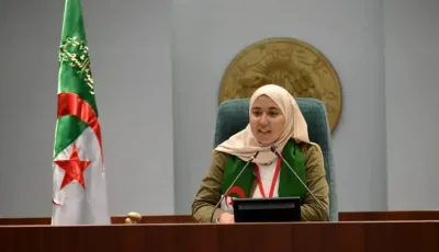 تنصيب آمنة لقرين رئيسة لأول برلمان للطفل الجزائري (2025–2027)