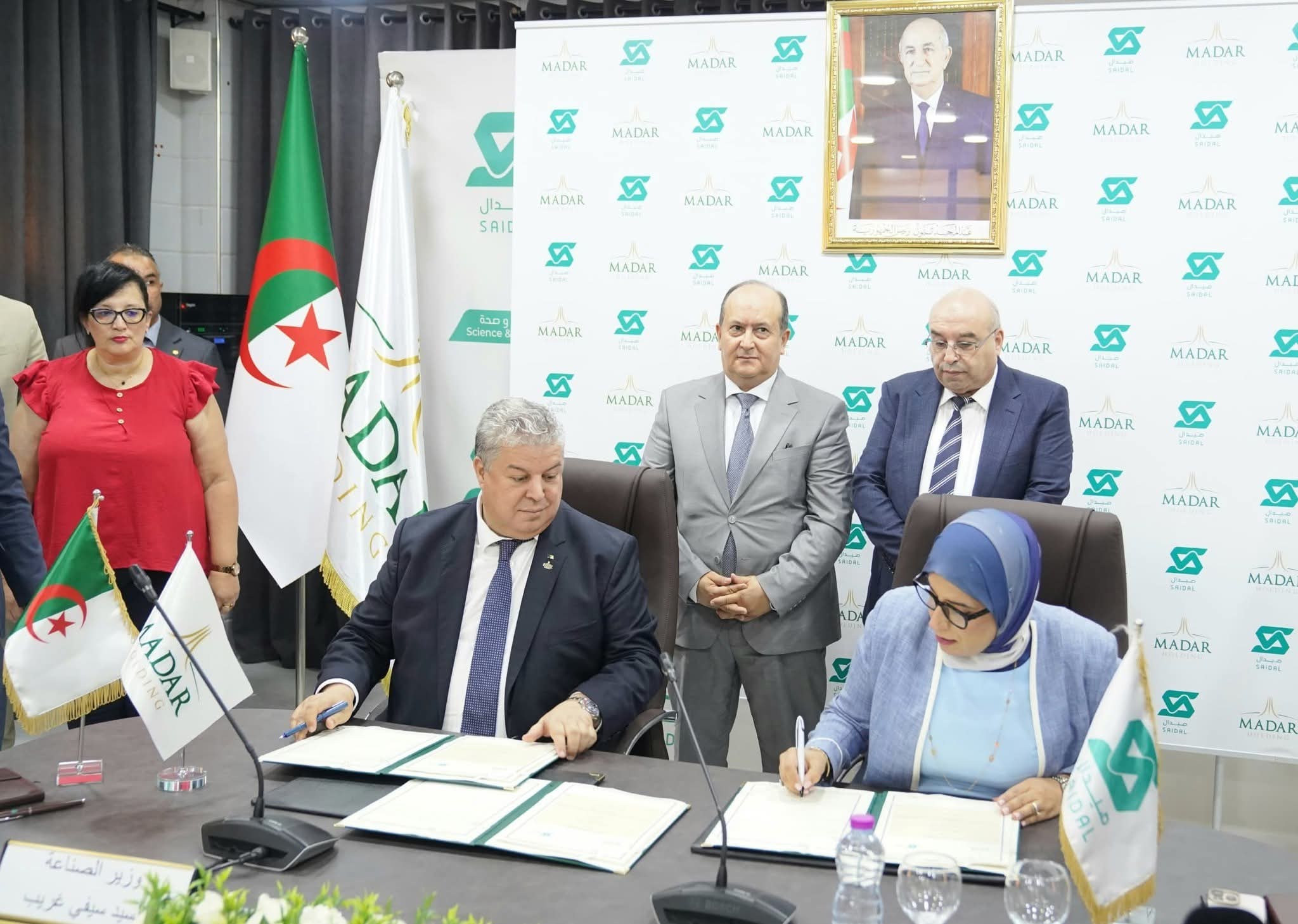 شراكة بين “صيدال” و”مدار” لإنشاء أول مصحة للعلاج بالخلايا الجذعية بالجزائر