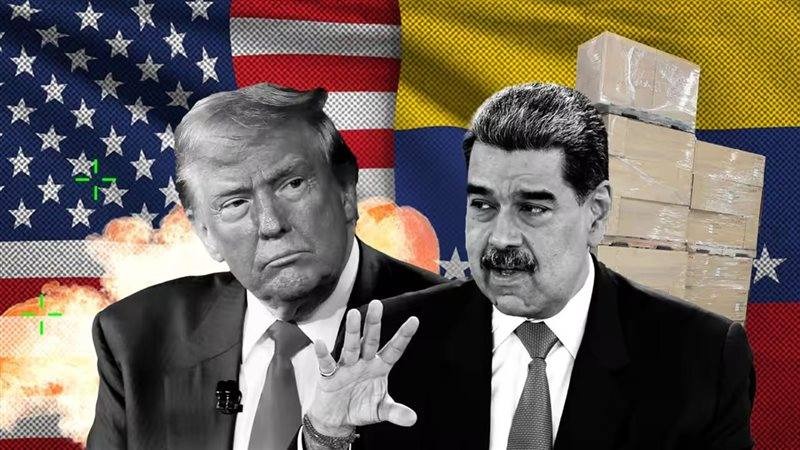 ترامب يعلن اعتقال الرئيس الفنزويلي وزوجته واخراجهما خارج فنزويلا