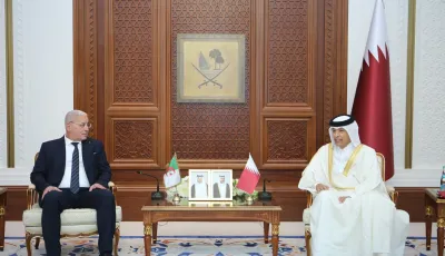 بوغالي يُجري محادثات مع رئيس مجلس الشورى القطري