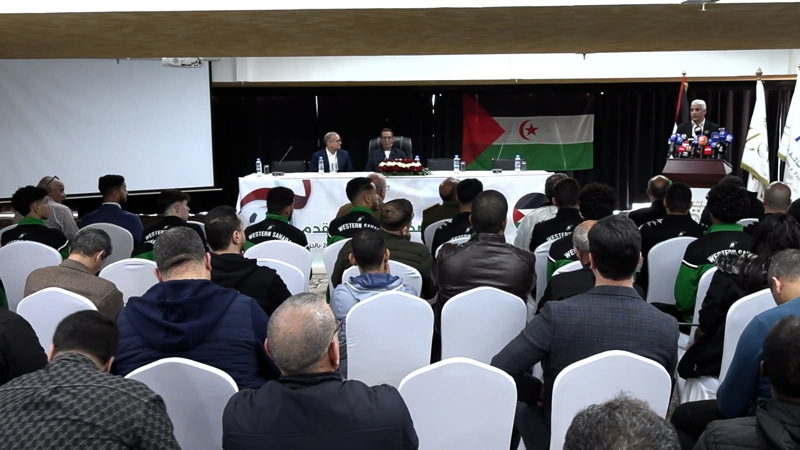 الإعلان بالجزائر العاصمة عن تأسيس اتحادية كرة القدم للجمهورية العربية الصحراوية الديمقراطية