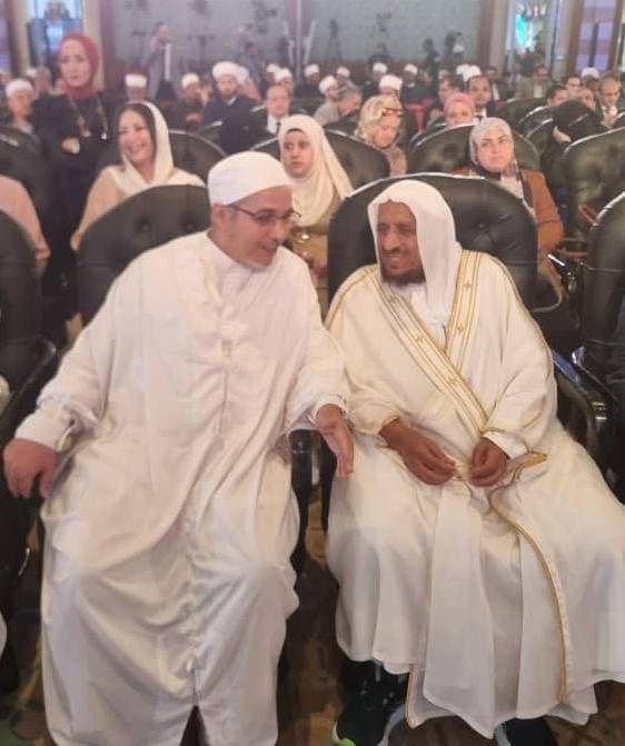 زيد الخير يجري محادثات علمية مع أمين عام الهيئة العالمية للإعجاز العلمي في القرآن والسنة