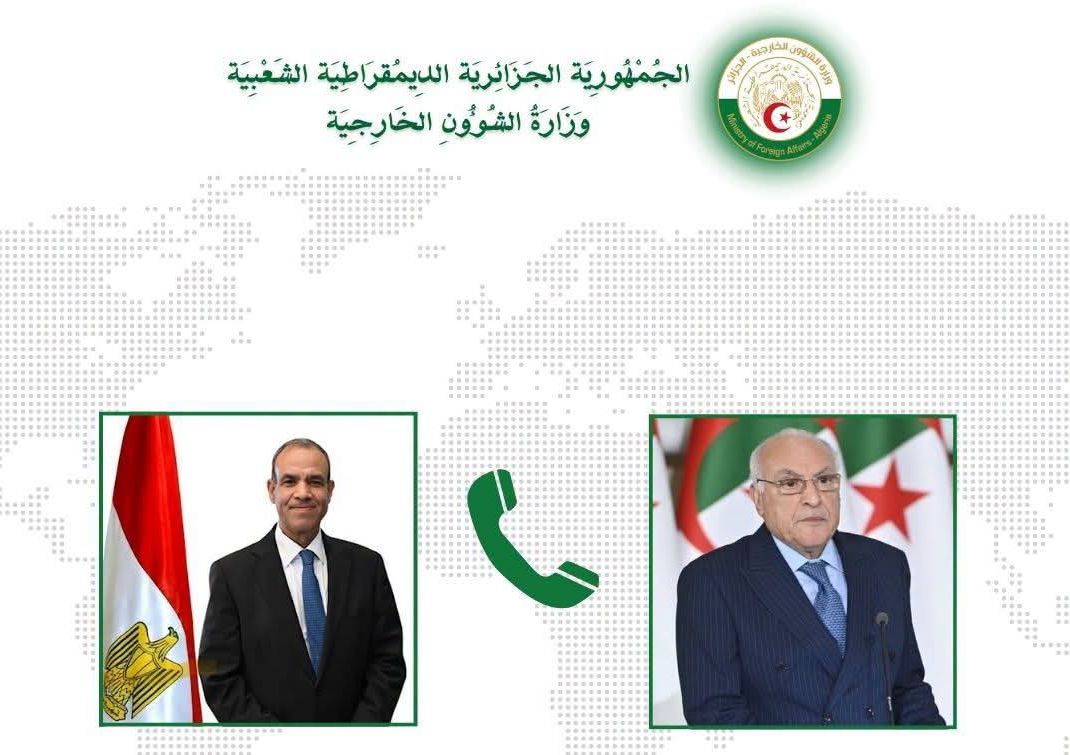 وزير الخارجية يجري مكالمة هاتفية مع نظيره المصري