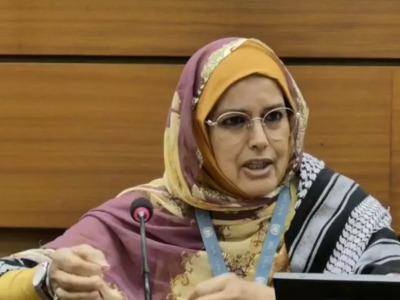 الغالية عبد الله تكشف أوضاع المدافعين الصحراويين أمام مجلس حقوق الإنسان