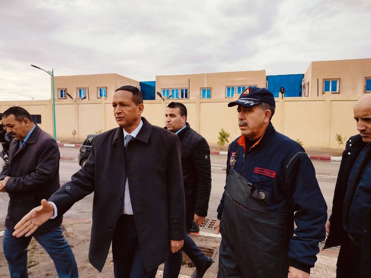 والي الأغواط يتفقد ميدانيًا تدخلات الحماية المدنية بعد تساقط الأمطار