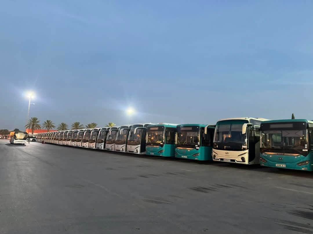 النقل الجامعي يتدعم بـ155 حافلة جديدة