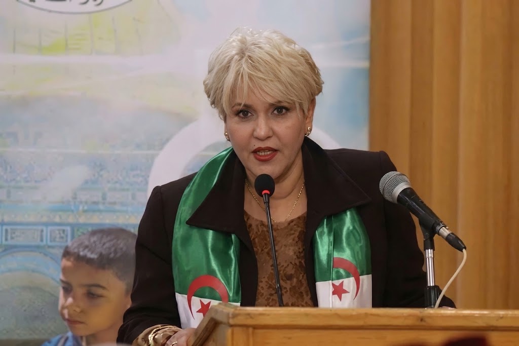 باي خيرة أول امرأة على رأس محافظة حزب جبهة التحرير الوطني بمستغانم