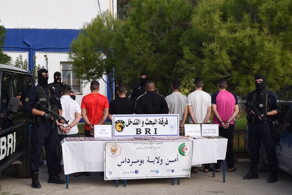 BRI بومرداس تطيح بشبكة إجرامية وتضبط5198 كبسولة من المؤثرات العقلية