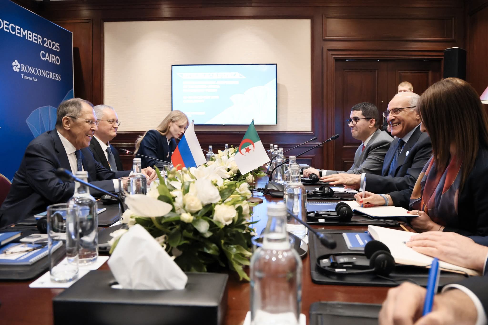 الجزائر-روسيا: بحث علاقات الصداقة والتعاون وتعزيز الحركية اللافتة التي تشهدها العلاقات بين البلدين