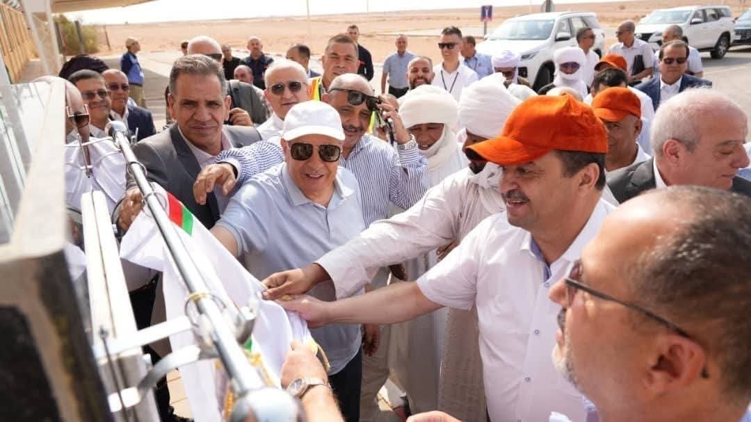 عرقاب يدشّن مشاريع طاقوية وهيكلية كبرى بإليزي لدعم الإنتاج والتصدير