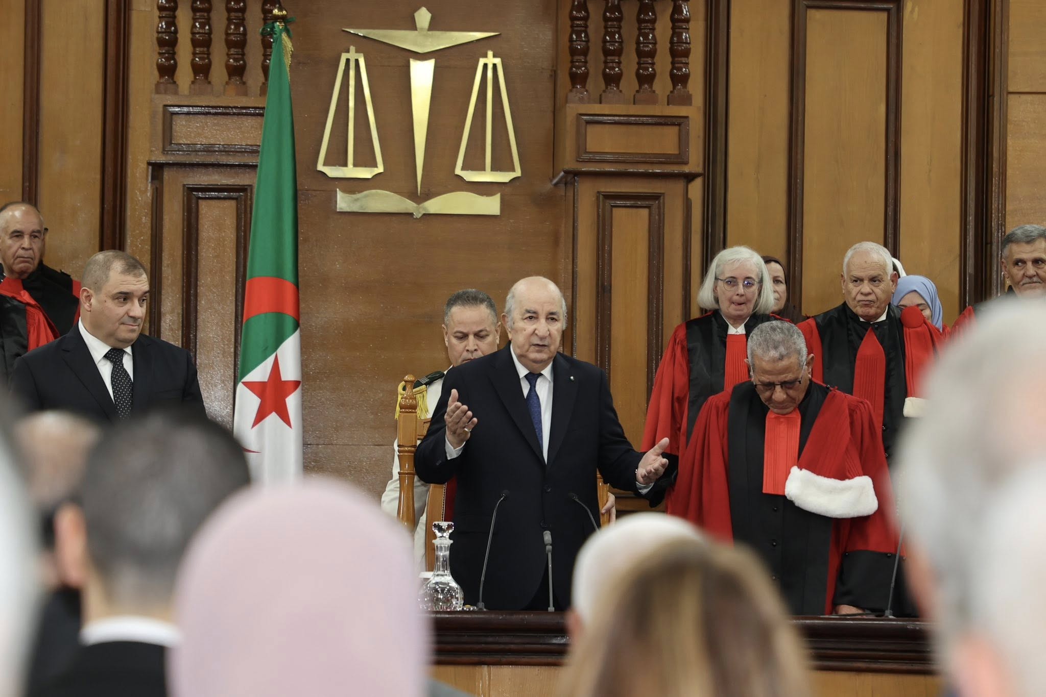 رئيس الجمهورية يُشرف على افتتاح السنة القضائية 2025-2026