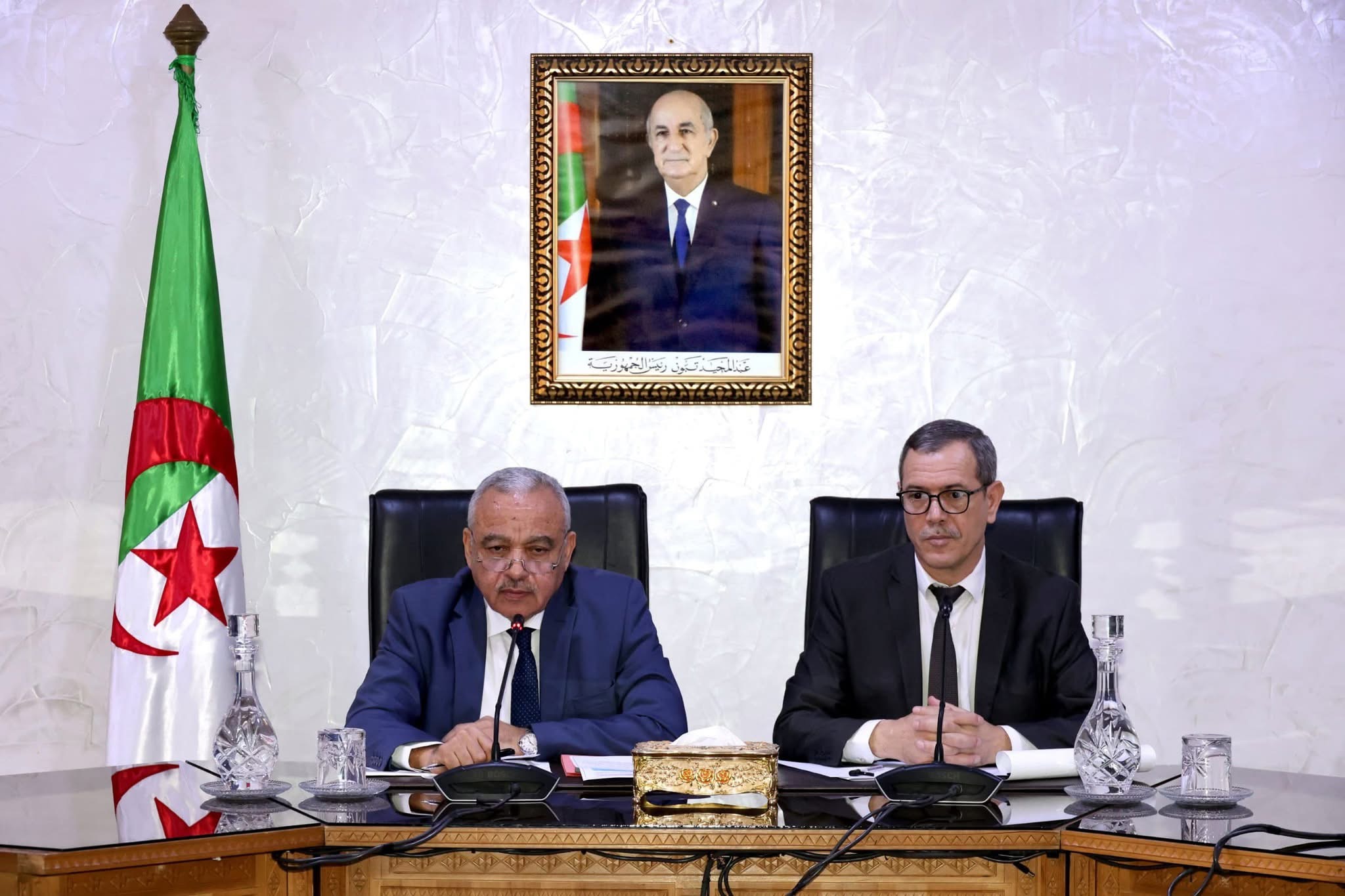 اجتماع تنسيقي لضبط عمليات توزيع السكنات والإعانات لفائدة المواطنين بوزارة الداخلية