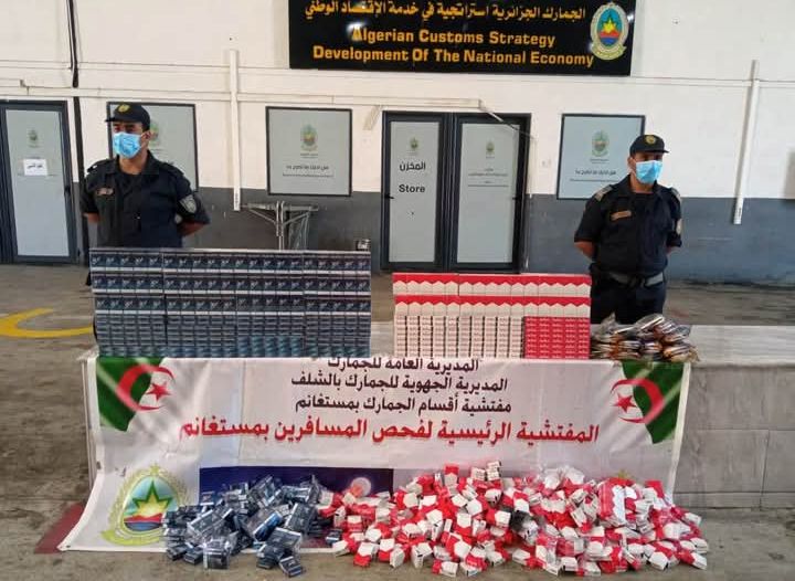 حجز 23.985 كبسولة و480 قرصًا مهلوسًا وأكثر من 1.000 وحدة من منتجات التبغ