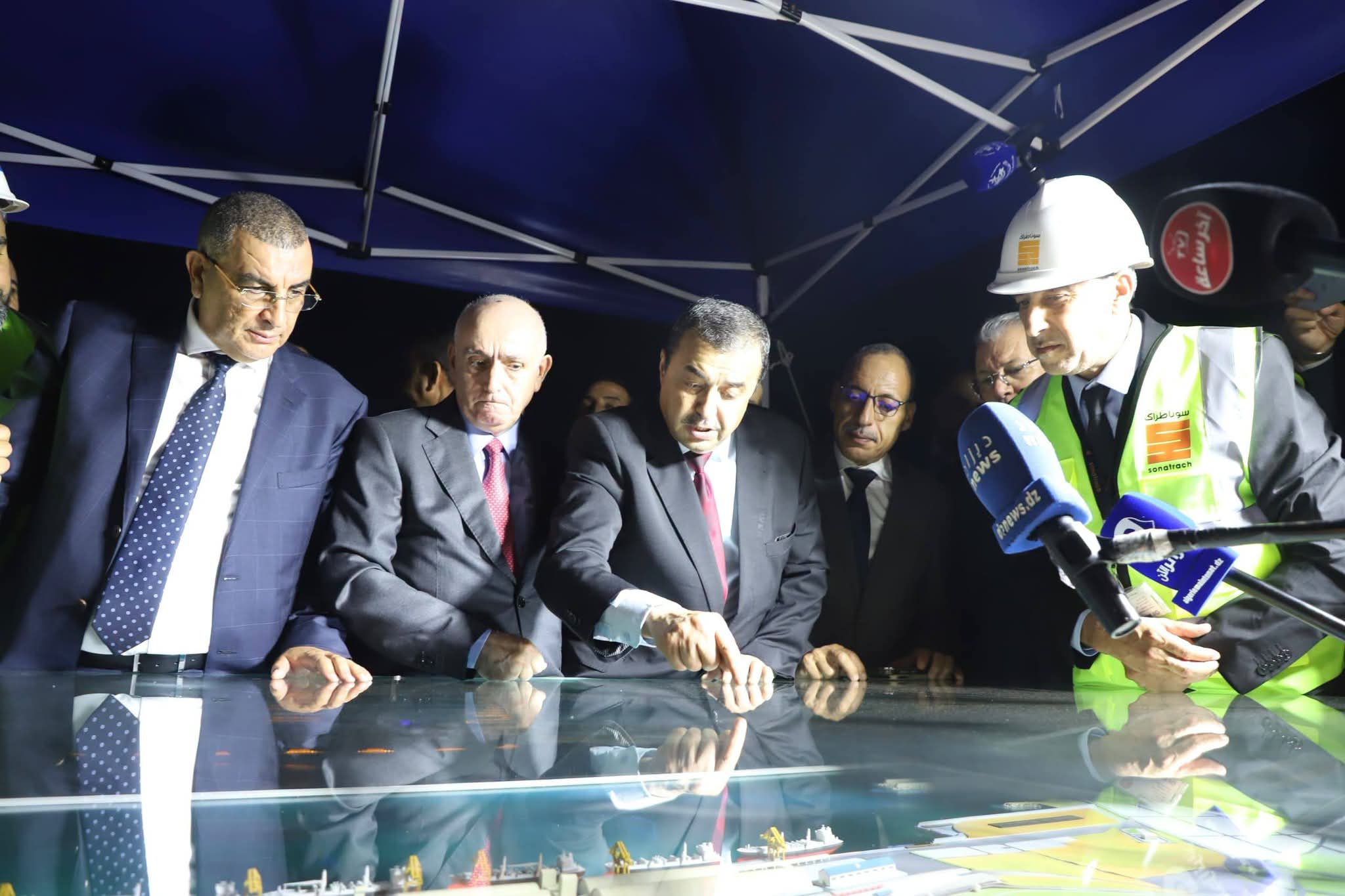 مشروع الفوسفات المدمج بميناء عنابة..الإطلاق الرسمي لإنجاز المنشآت المرفئية للرصيف المنجمي