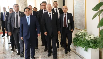 عزوز ناصري يستقبل رئيس وزراء فيتنام