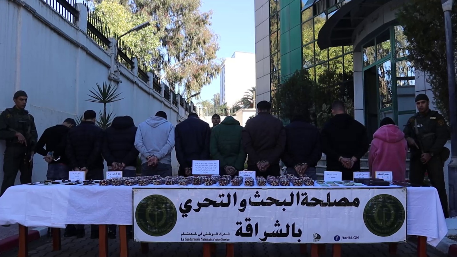 توقيف 10 أشخاص وتفكيك شبكة إجرامية دولية تتاجر بالمؤثرات العقلية بالشراقة
