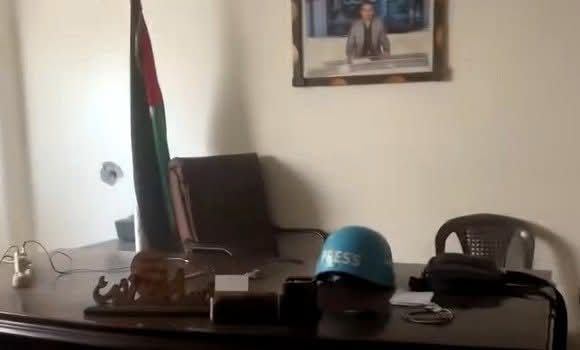 نجاة مراسل التلفزيون الجزائري من قصف للاحتلال