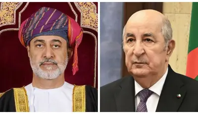 رئيس الجمهورية يتلقى تهاني عيد الفطر من سلطان عُمان