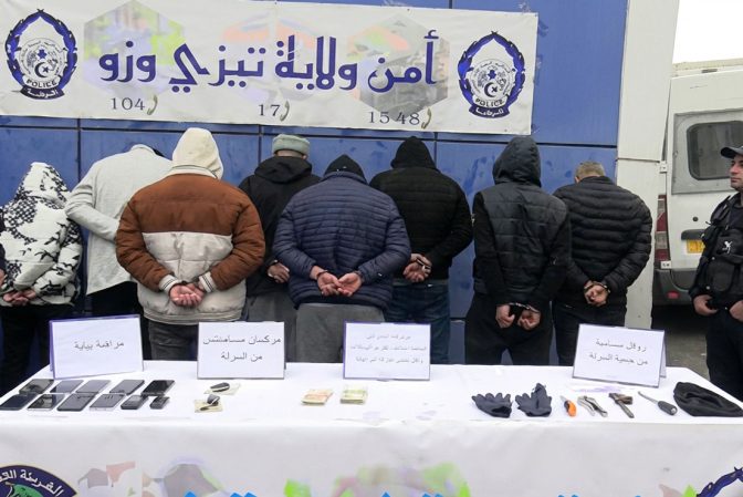 تيزي وزو: تفكيك شبكة إجرامية تمتهن سرقة المركبات