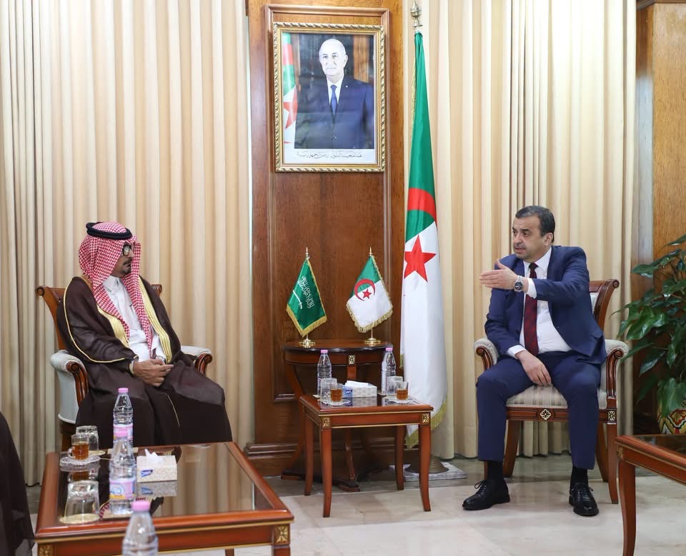 عرقاب يبحث مع مجموعة قطرية تعزيز الشراكة في قطاع المحروقات