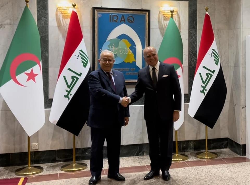 لعمامرة يتبادل مع نظيره العراقي الدعم لترشيحات البلدين في الهيئات الدولية والإقليمية