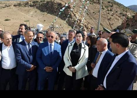تيسمسيلت  وزيرة الثقافة مولوجي في زيارة عمل وتفقد إلى ولاية تيسمسيلت
