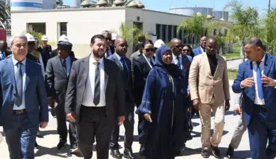 مركب سيدي رزين يستقبل وفدًا من موزمبيق