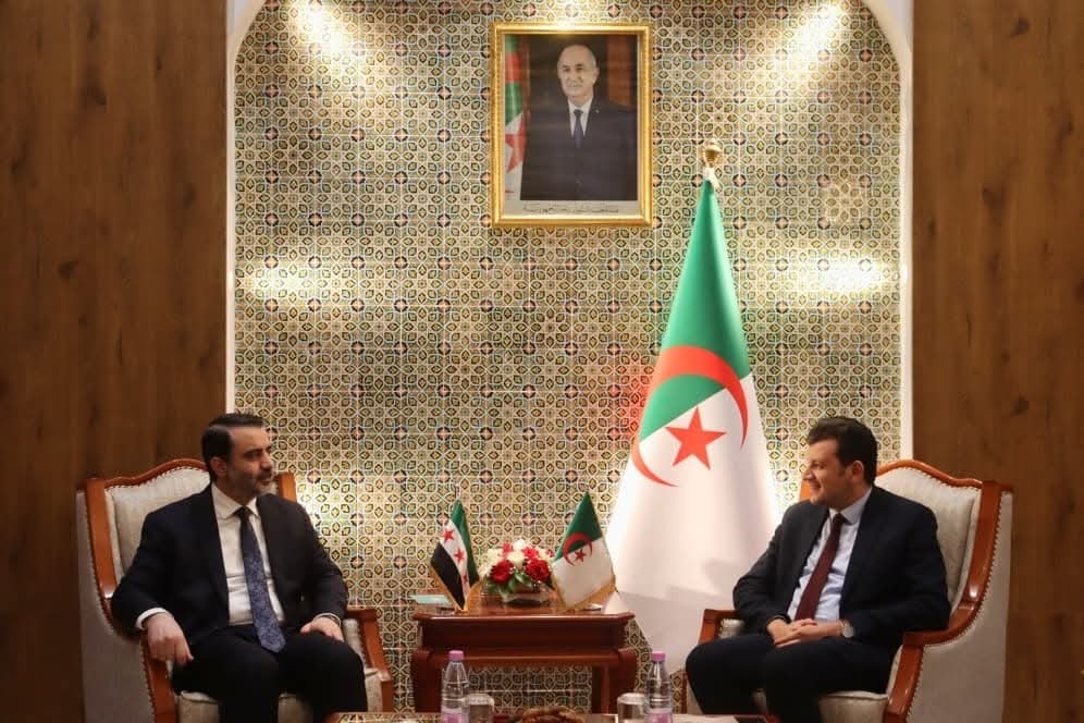 الجزائر-سوريا: بحث سبل تعزيز التعاون في مجالات الفلاحة والصيد البحري وتربية المائيات