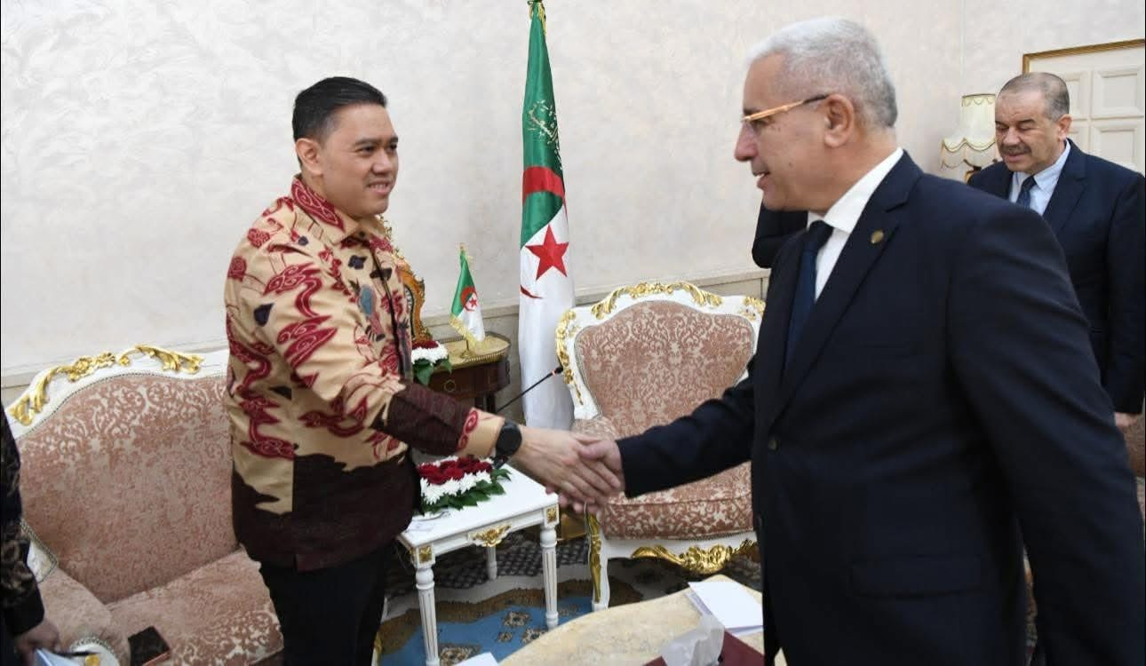 بوغالي يستقبل نائب رئيس لجنة مجلس النواب الأندونيسي