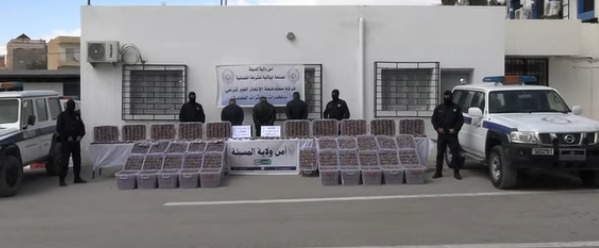 الإطاحة بشبكة إجرامية منظمة وحجز قرابة مليون قرص “بريغابالين” في المسيلة