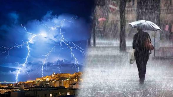 أمطار رعدية ورياح قوية تضرب عدة ولايات اليوم