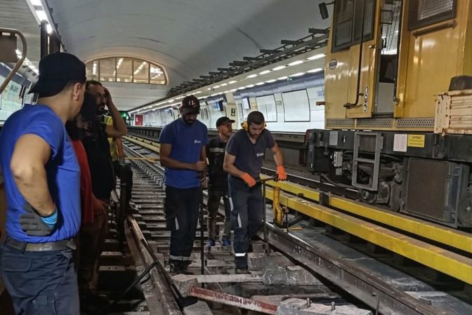 مترو الجزائر: عودة تدريجية للحركة خلال أيام