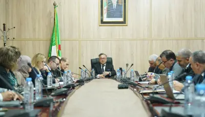 بداري يلتقي بفريق بحث لتطوير تكنولوجيات المناجم والأتربة النادرة